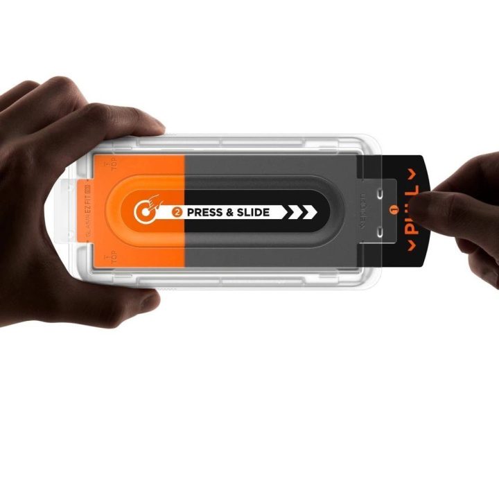 Grūdintas stiklas telefonui skaidrus 2 vnt. Samsung Galaxy Z Fold 7 Spigen