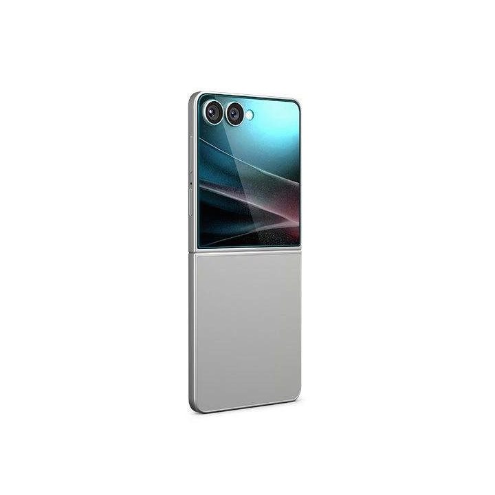 Grūdintas stiklas telefonui skaidrus 2 vnt. Samsung Galaxy Z Flip 7 Spigen