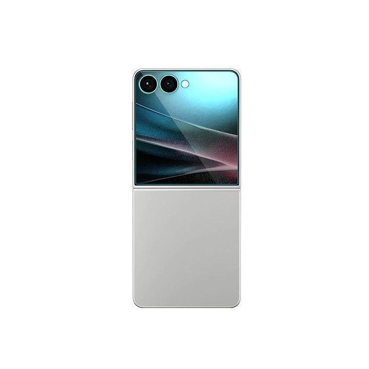 Grūdintas stiklas telefonui skaidrus 2 vnt. Samsung Galaxy Z Flip 7 Spigen