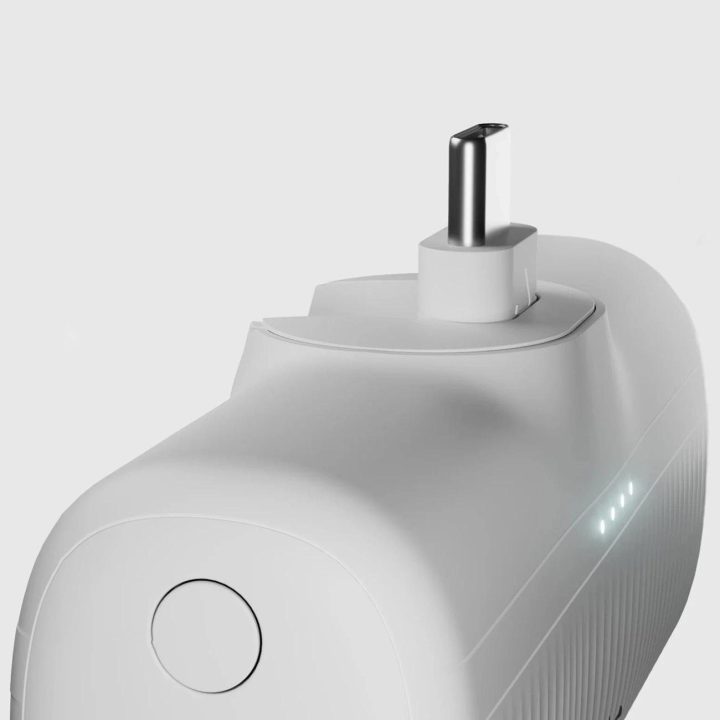 Išorinė baterija balta su USB-C jungtimi 5000 mAh 10W SBS