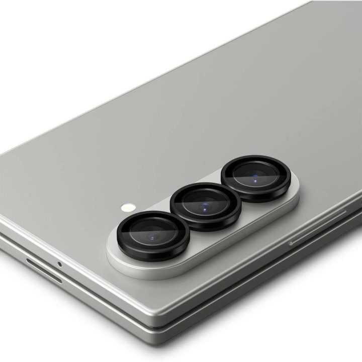 Kameros stikliuko apsauga juoda Samsung Galaxy Z Fold 7 Spigen