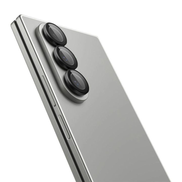 Kameros stikliuko apsauga juoda Samsung Galaxy Z Fold 7 Spigen