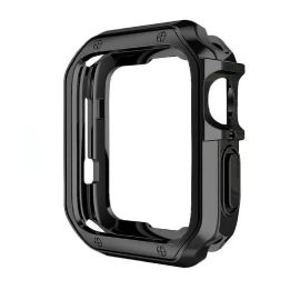Dėklas laikrodžiui Apple Watch 40 mm juodas atsparus smūgiams Soft Strong