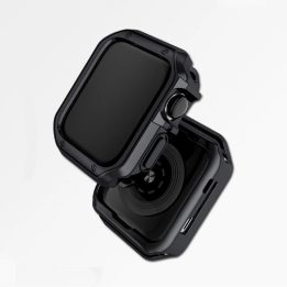 Apsauginis juodas dėklas laikrodžiui Apple Watch 42 mm (Series 10) plastikinis