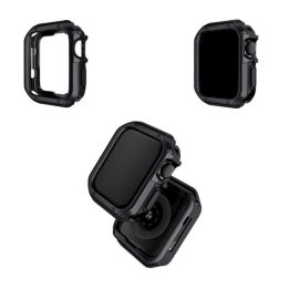 Apsauginis juodas dėklas Apple Watch 49 mm (Ultra 1/2) laikrodžiui