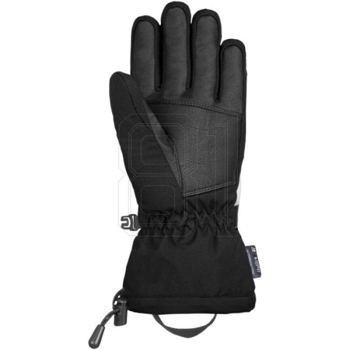 Slidinėjimo pirštinės juodos su R-TEX XT membrana Reusch