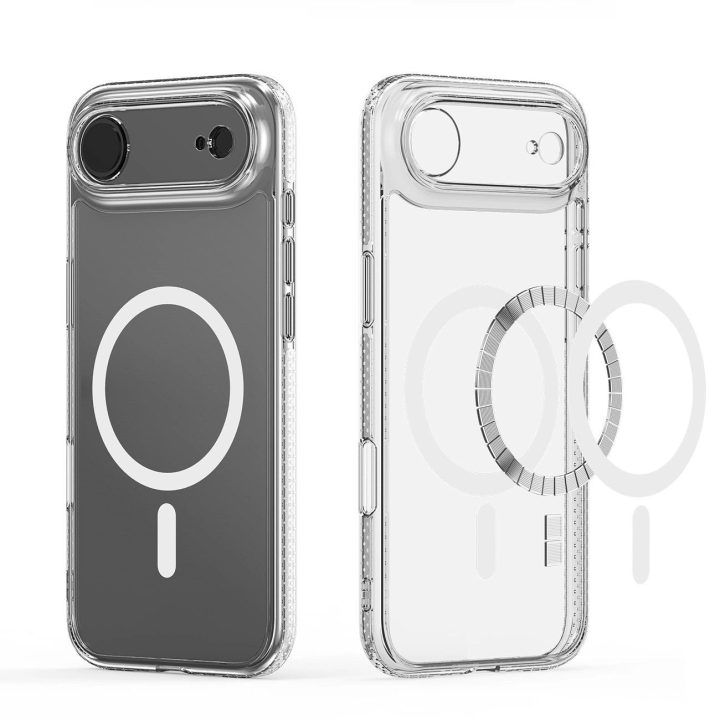 Dėklas telefonui skaidrus su MagSafe iPhone 17 Air Clin Mag
