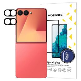 Kameros stikliukas juodas grūdintas Samsung Galaxy Z Flip 7, 2 vnt.