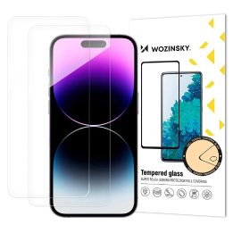 Grūdinto stiklo apsauga iPhone 17 Air, 2 vnt. komplektas