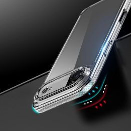 Permatomas dėklas telefonui iPhone 17 Air iš TPU plastiko Clin