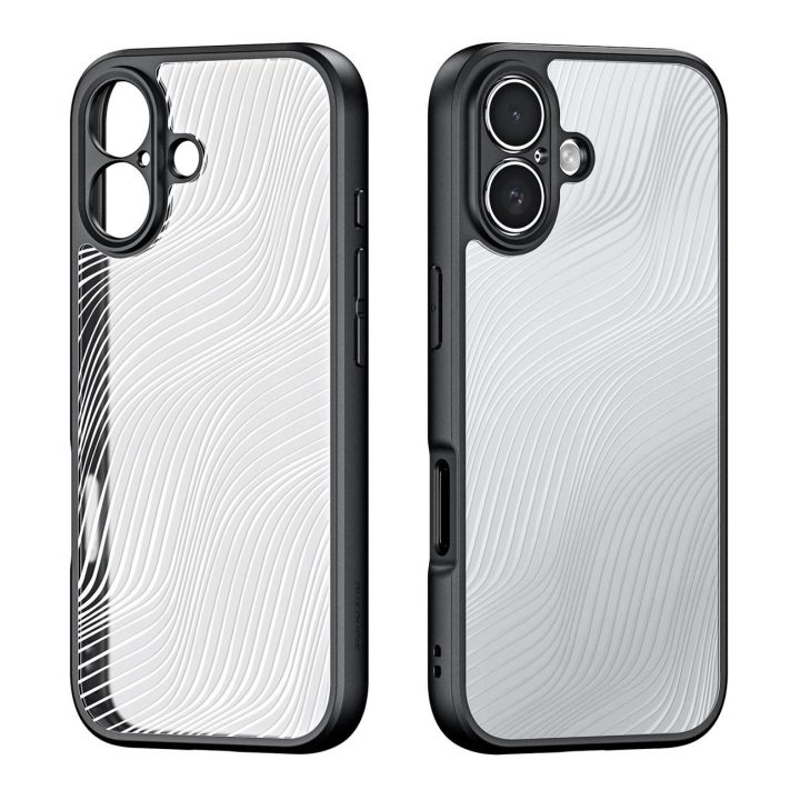 Dėklas telefonui juodas atsparus smūgiams iPhone 17 Aimo