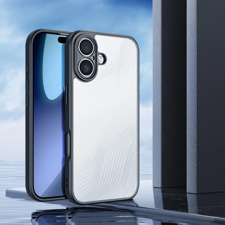 Dėklas telefonui juodas atsparus smūgiams iPhone 17 Aimo