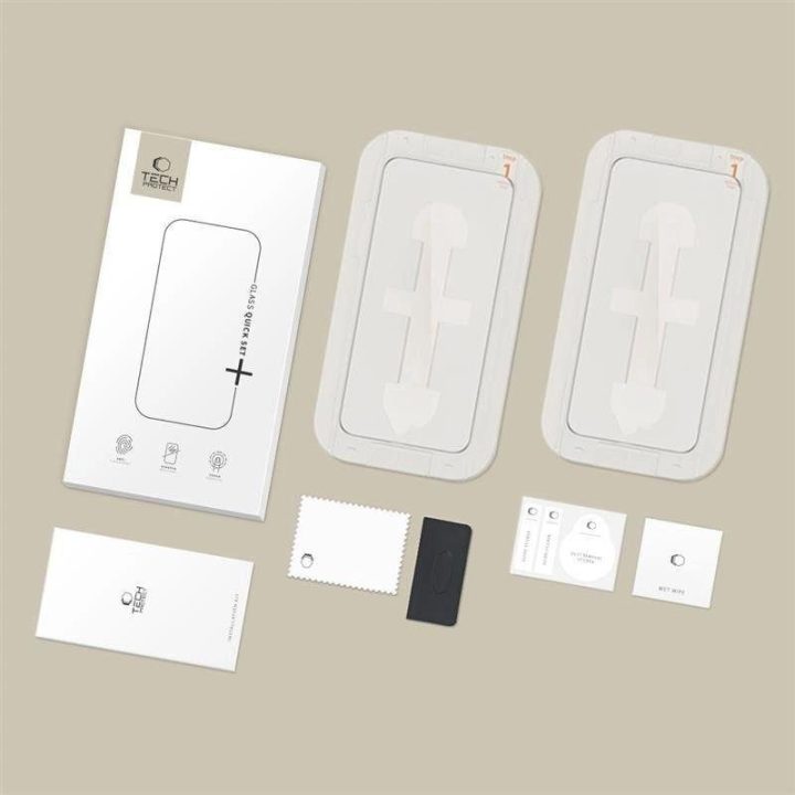 Grūdintas stiklas juodas iPhone 12 / 12 Pro ekranui, 2 vnt.,