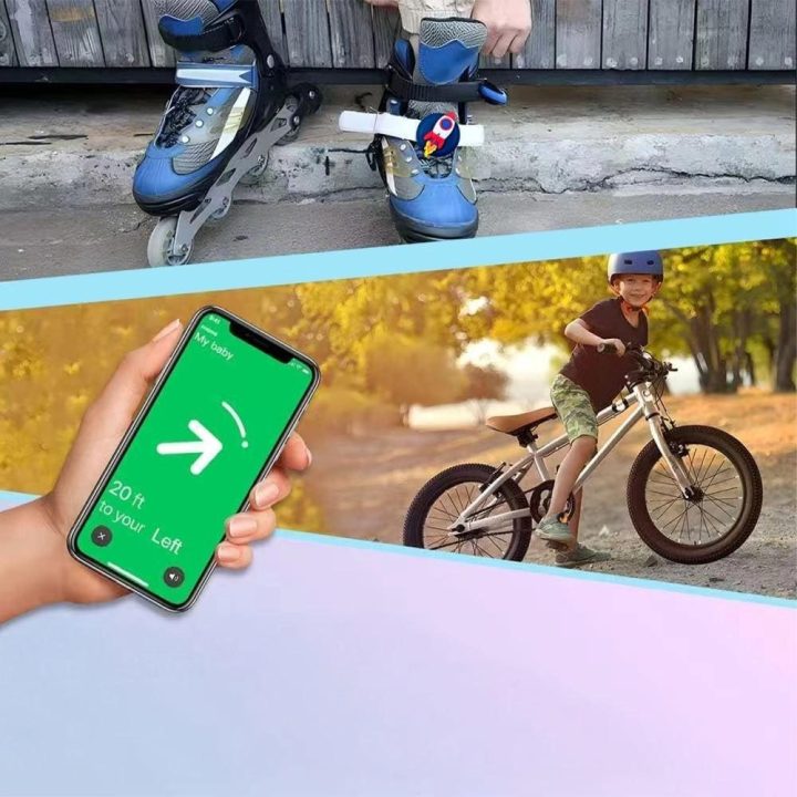 Dėklų rinkinys vaikams Apple AirTag 1/2, spalvotas,