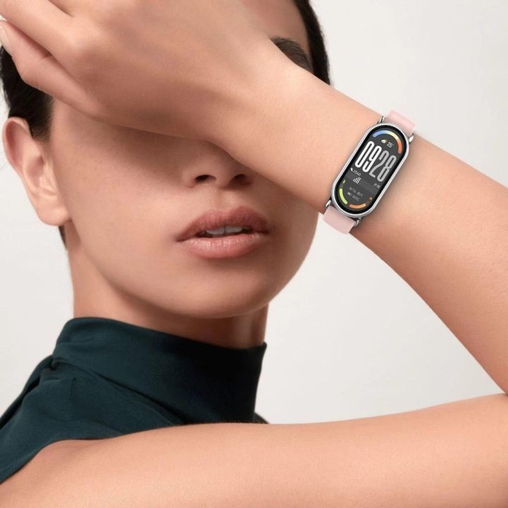 Dirželis juodas silikoninis Xiaomi Smart Band 8/9/10/NFC