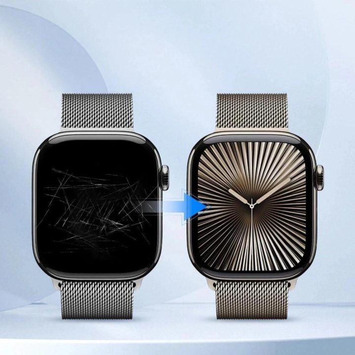 Apsauginė plėvelė laikrodžiui skaidri hidrogelio 2 vnt. Xiaomi Smart Band