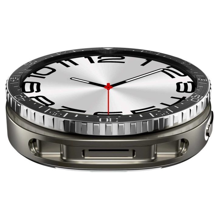 Dėklas laikrodžiui juodas apsauginis Samsung Galaxy Watch 8 44mm Spigen