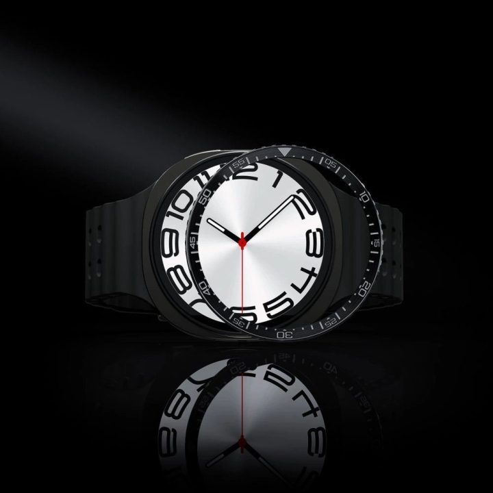 Dėklas laikrodžiui juodas apsauginis Samsung Galaxy Watch 8 44mm Spigen