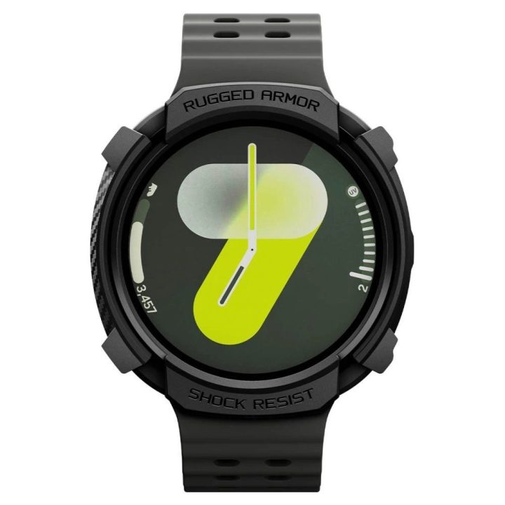 Apsauginis dėklas laikrodžiui juodas smūgiams atsparus 40 mm Spigen