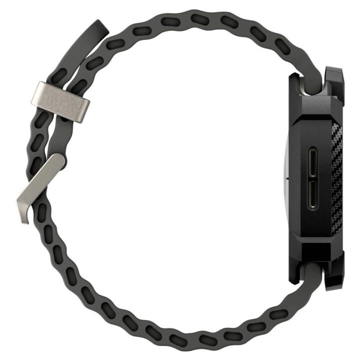 Apsauginis dėklas laikrodžiui juodas smūgiams atsparus 40 mm Spigen