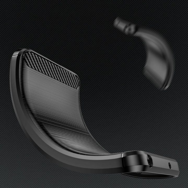 Dėklas juodas anglies pluošto iPhone 17 apsaugai Carbon Case