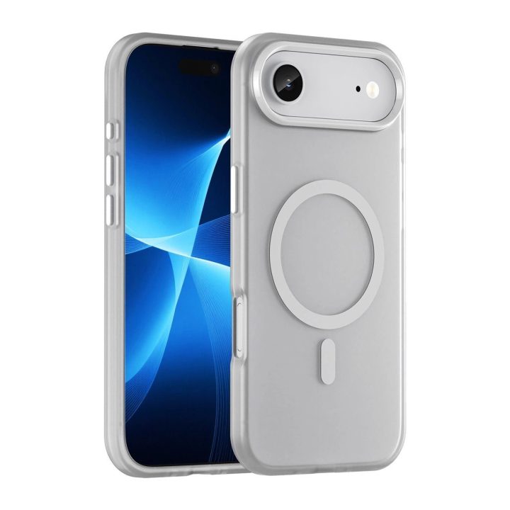 Dėklas baltas matinis su MagSafe iPhone 17 Air telefonui