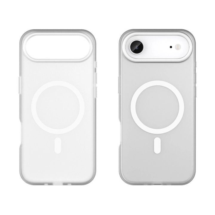 Dėklas baltas matinis su MagSafe iPhone 17 Air telefonui