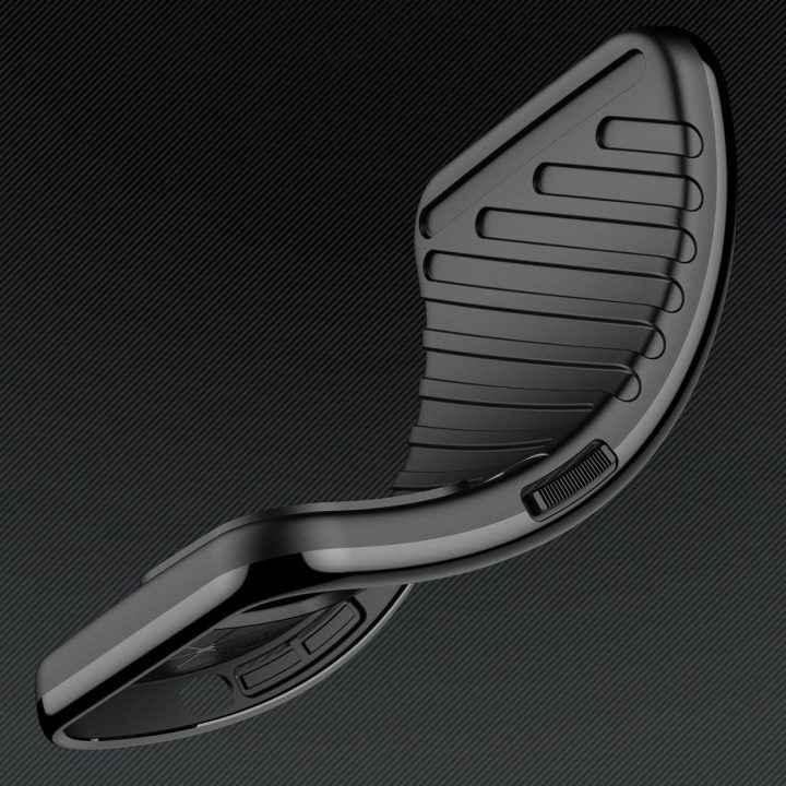 Dėklas juodas atsparus smūgiams iPhone 17 Pro Max Thunder Case