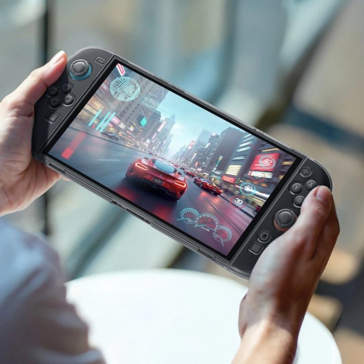 Dėklas skaidrus žaidimų konsolei Nintendo Switch 2 – AmazingThing