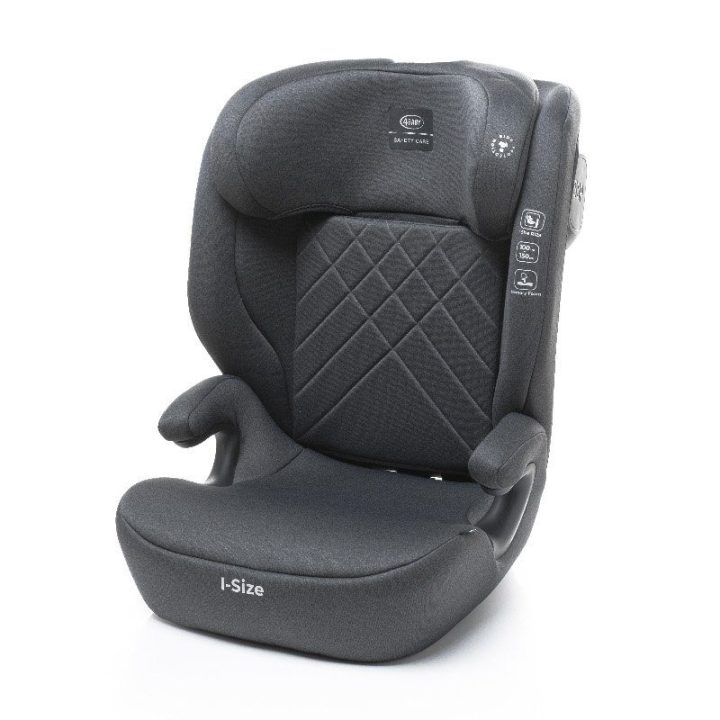 Automobilinė kėdutė vaikams juoda 100–150 cm su ISOFIX 4Baby