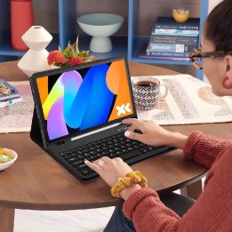 Dėklas su klaviatūra ir rašikliu Lenovo Tab 11.0 TB-336, juodas,
