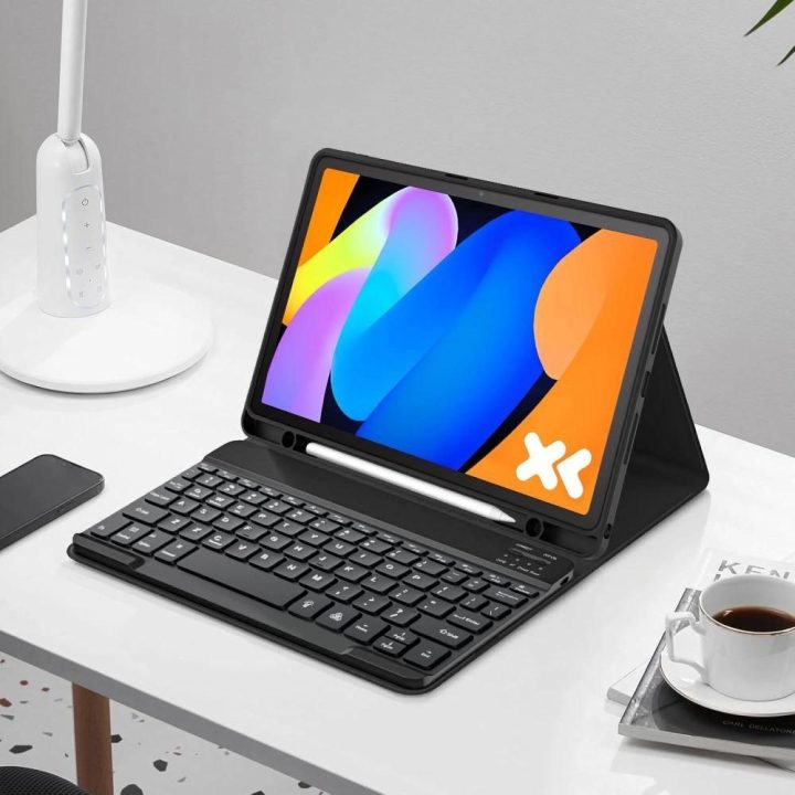 Dėklas su klaviatūra ir rašikliu Lenovo Tab 11.0 TB-336, juodas,