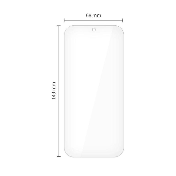 Grūdintas stiklas telefonui Google Pixel 9/10 – skaidrus, 2 vnt.,