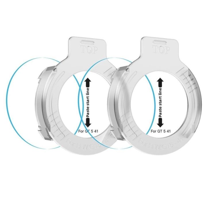Grūdintas stiklas laikrodžiui Huawei Watch GT 5 41 mm, skaidrus, 2 vnt.,