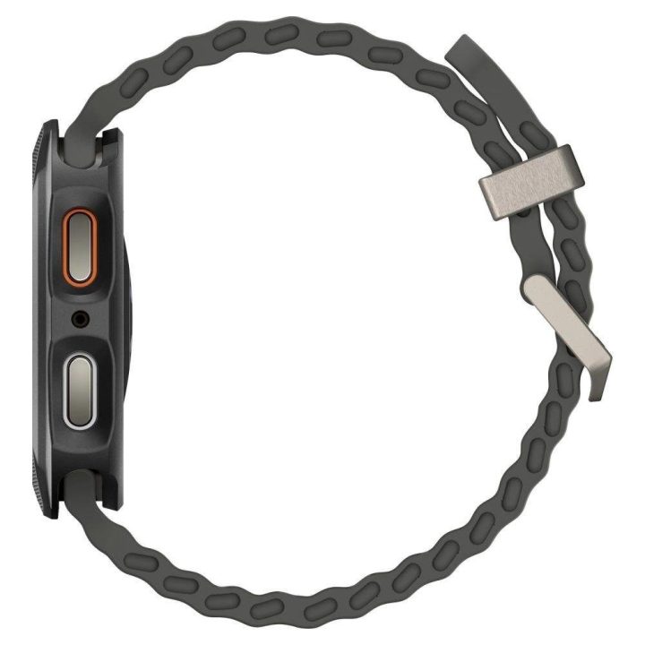 Dėklas laikrodžiui juodas silikoninis apsauginis Samsung Galaxy Watch 8 40mm Spigen