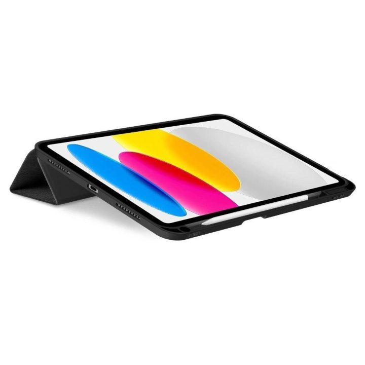 Dėklas planšetei juodas su pieštuko laikikliu iPad 10.9–11