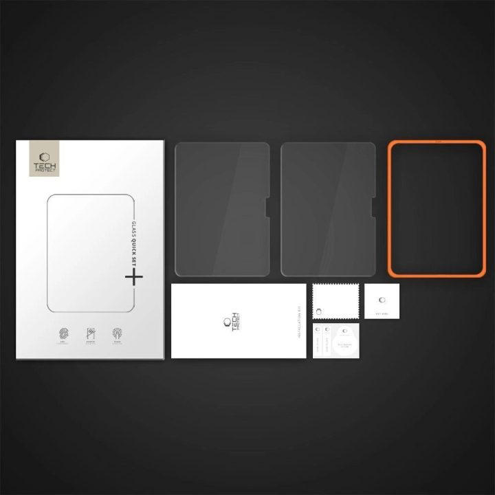 Grūdintas stiklas iPad Air 11 2024/2025, permatomas, 2 vnt.,