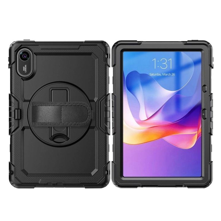Dėklas planšetei juodas atsparus smūgiams su stovu Xiaomi Redmi Pad 2