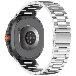 Dirželis sidabrinis nerūdijančio plieno Samsung Galaxy Watch 40–46 mm
