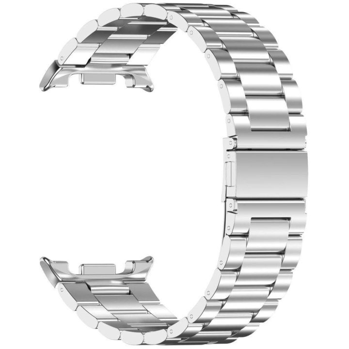 Dirželis sidabrinis nerūdijančio plieno Samsung Galaxy Watch 40–46 mm