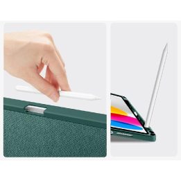 Dėklas planšetei žalias su laikikliu pieštukui iPad 10.9 / 11