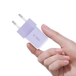 Kroviklis USB-C 25W violetinis greito įkrovimo