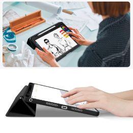 Dėklas planšetei juodas su rašiklio laikikliu Lenovo Idea Tab 11