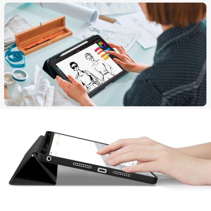 Dėklas planšetei juodas su rašiklio laikikliu Lenovo Idea Tab 11