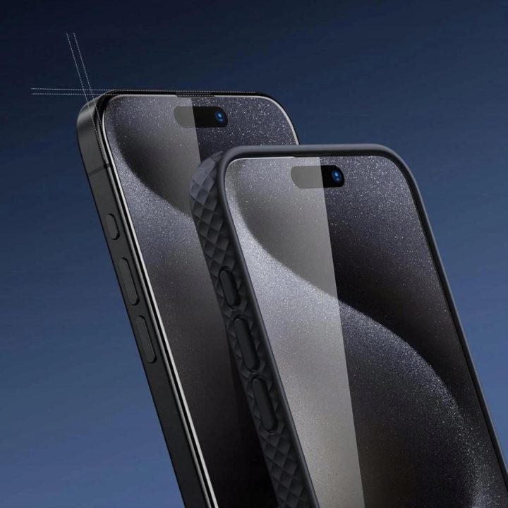 Grūdintas stiklas telefonui skaidrus 2 vnt. iPhone 17 Air