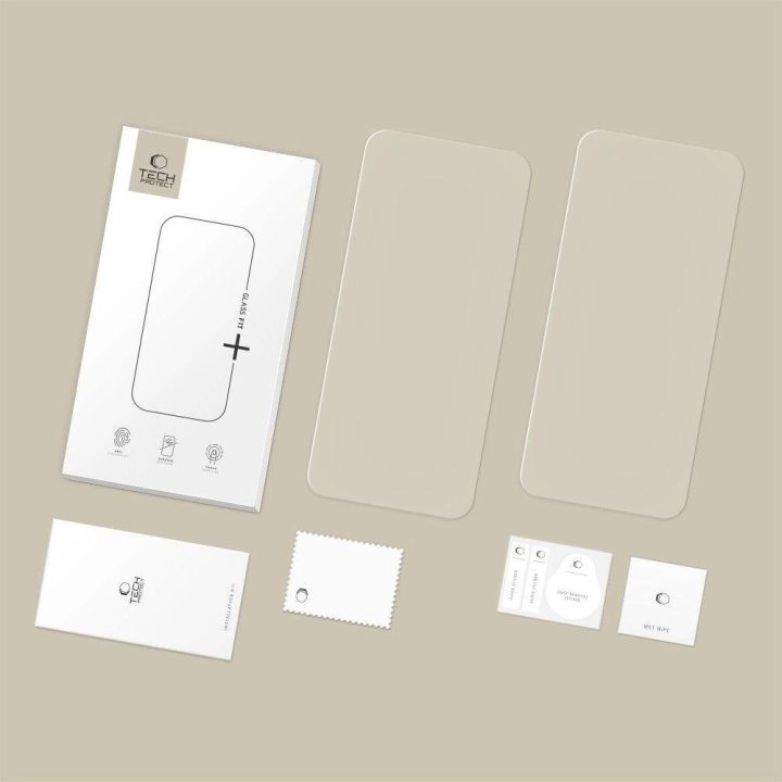 Grūdintas stiklas telefonui skaidrus 2 vnt. iPhone 17 Air