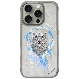 Dėklas telefonui pilkas su MagSafe funkcija iPhone 16 Pro Nimmy