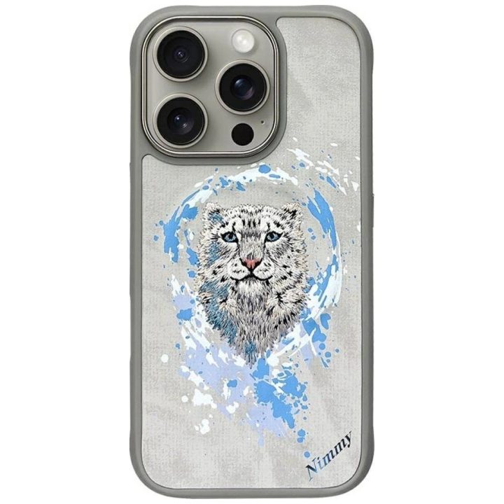 Dėklas telefonui pilkas su MagSafe funkcija iPhone 16 Pro Nimmy