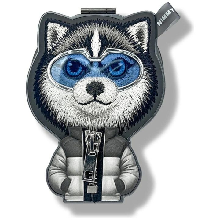 Magnetinis juodas pakabukas telefonui su vilko forma – Nimmy