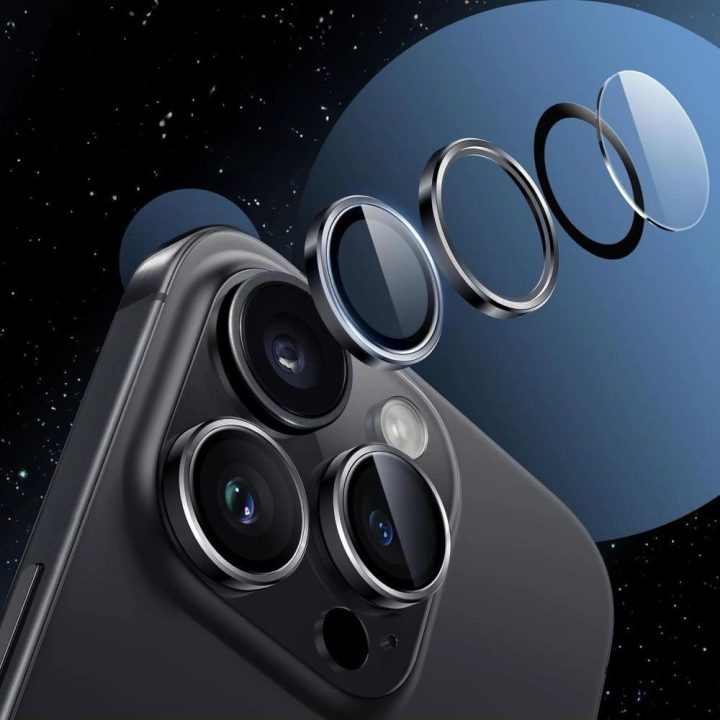 Kameros lęšio apsauga skaidri iPhone 17 Air